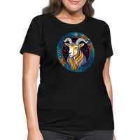 Thumbnail for Women's Mythical Capricorn T-Shirt - black