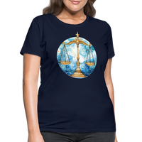 Thumbnail for Women's Mythical Libra T-Shirt - navy