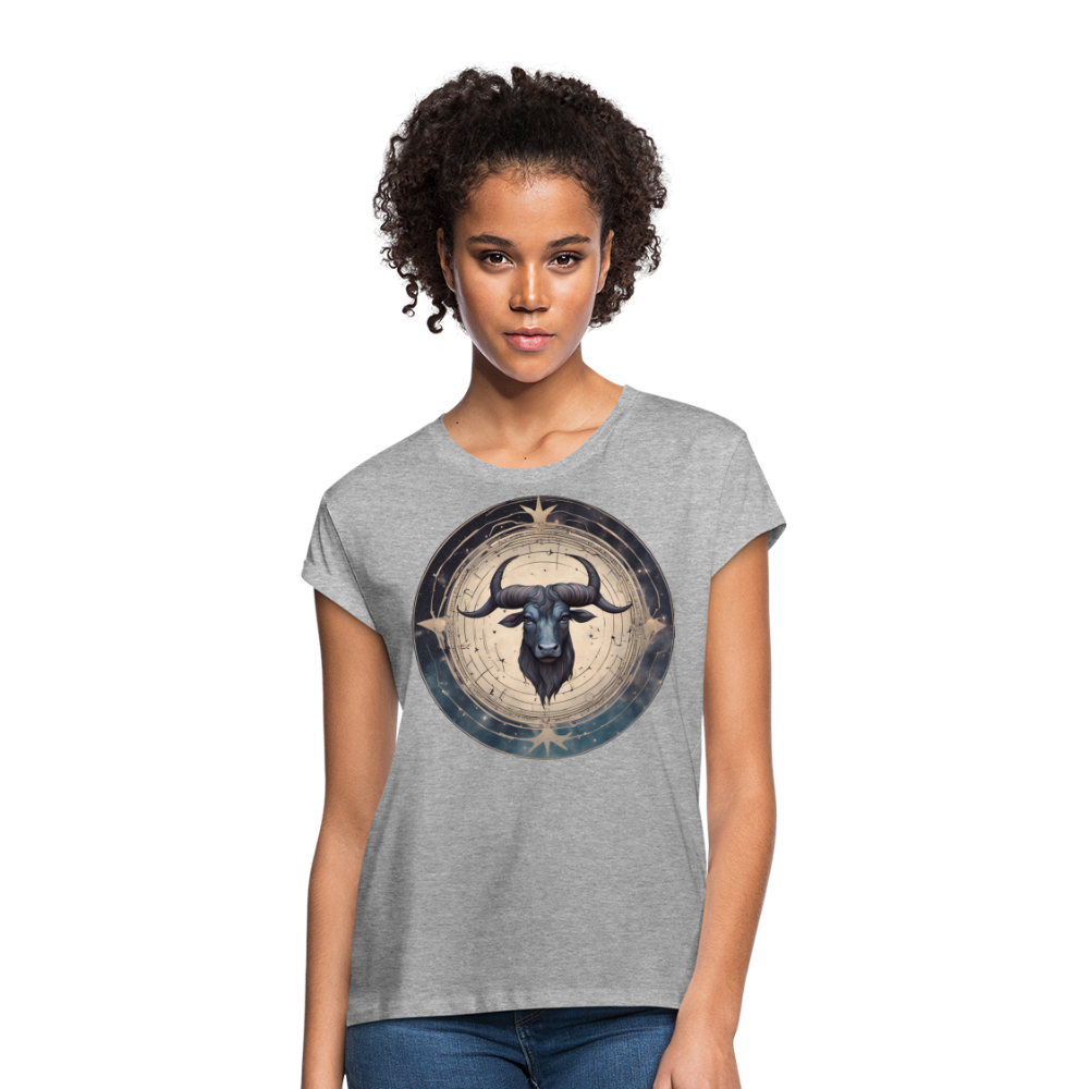 Women's Mythical Taurus Relaxed Fit T-Shirt - heather gray