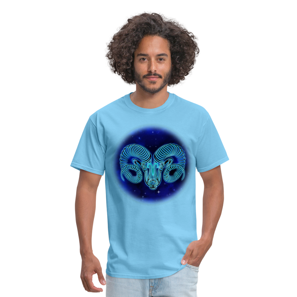 Men's Stellar Aries Classic T-Shirt - aquatic blue