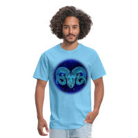 Thumbnail for Men's Stellar Aries Classic T-Shirt - aquatic blue