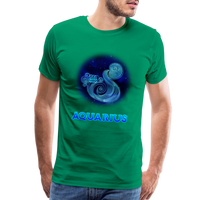 Thumbnail for Men's Aquarius Premium T-Shirt - kelly green