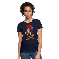 Thumbnail for Astral Leo Women's T-Shirt - navy