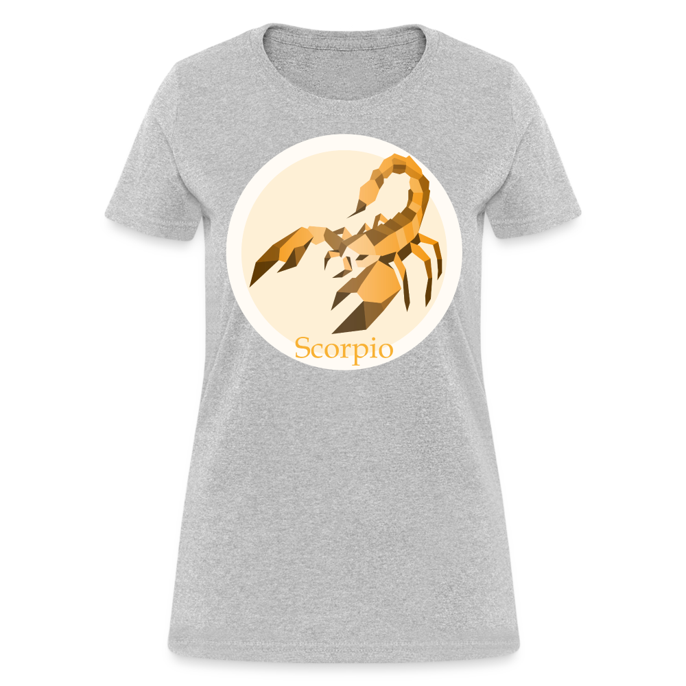 Women's Mosaic Scorpio T-Shirt - heather gray