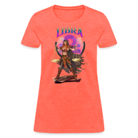 Thumbnail for Astral Libra Women's T-Shirt - heather coral