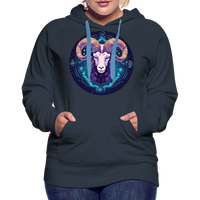 Thumbnail for Women’s Magic Capricorn Premium Hoodie - navy