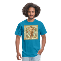 Thumbnail for Men's Mythical Virgo Classic T-Shirt - turquoise