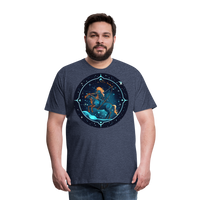 Thumbnail for Men's Magic Sagittarius Premium T-Shirt - heather blue