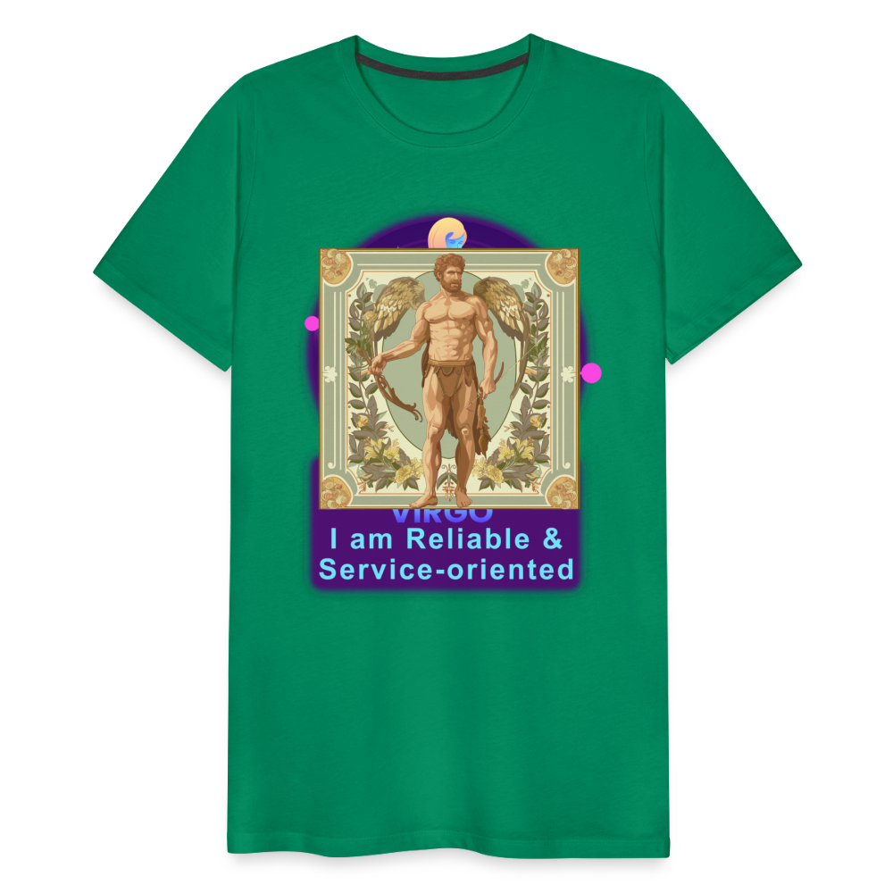 Men's Mythical Virgo Premium T-Shirt - kelly green