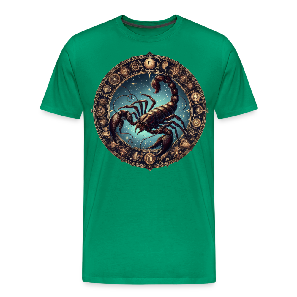 Men's Mythical Scorpio Premium T-Shirt - kelly green