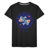 Thumbnail for Kid’s Bluey Pisces Premium Organic T-Shirt - black