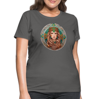 Thumbnail for Women's Mythical Virgo T-Shirt - charcoal