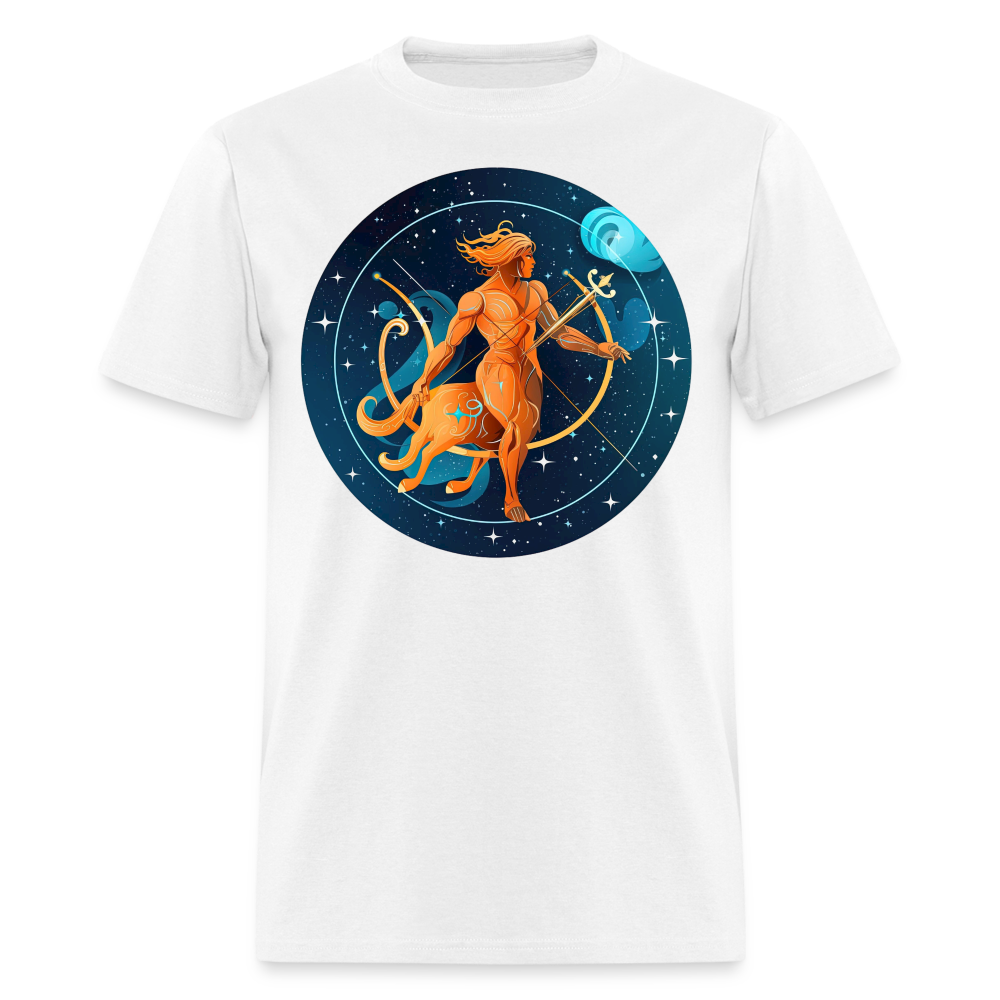 Men's Mythical Sagittarius Classic T-Shirt - white