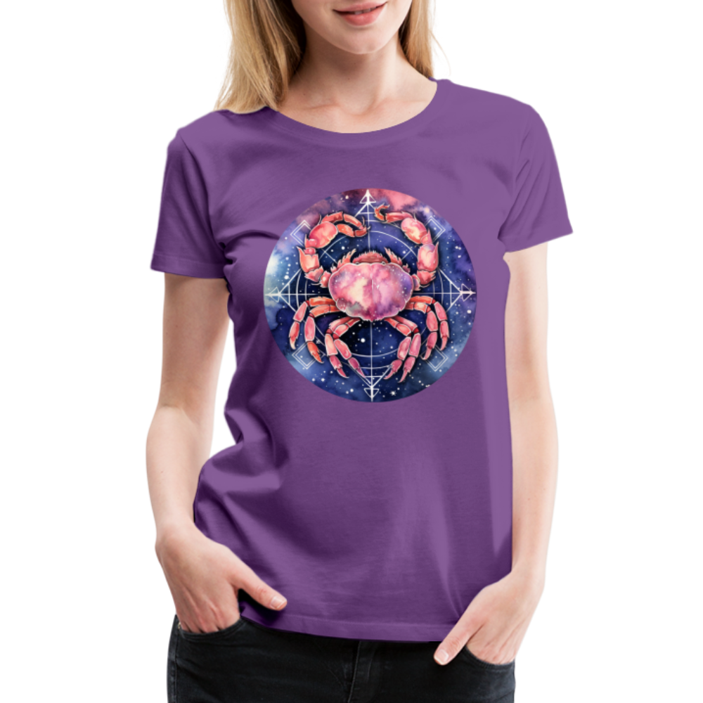 Women’s Mythical Cancer Premium T-Shirt - purple