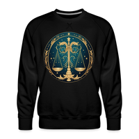 Thumbnail for Men’s Mystic Libra Premium Sweatshirt - black