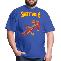 Thumbnail for Men's Power Words Sagittarius Classic T-Shirt - royal blue