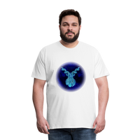 Thumbnail for Men's Stellar Capricorn Premium T-Shirt - white