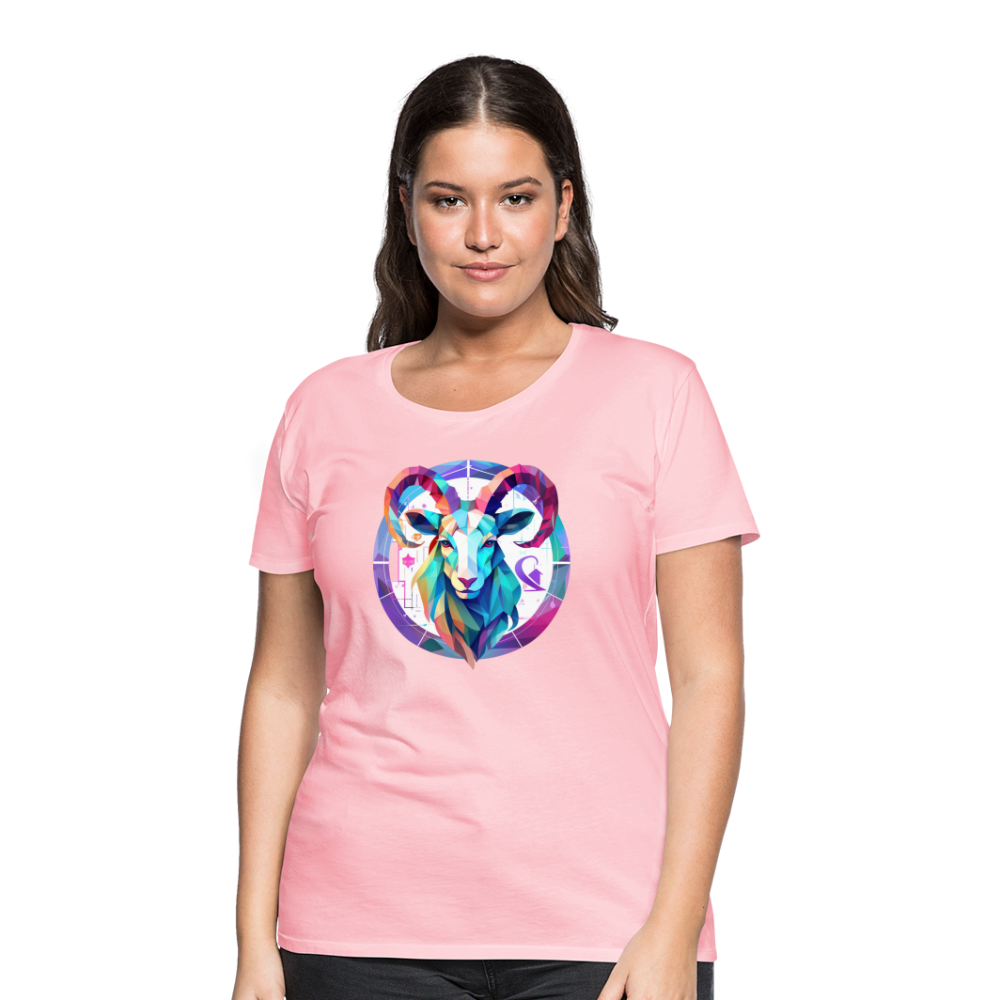 Women’s Mythical Aries Premium T-Shirt - pink