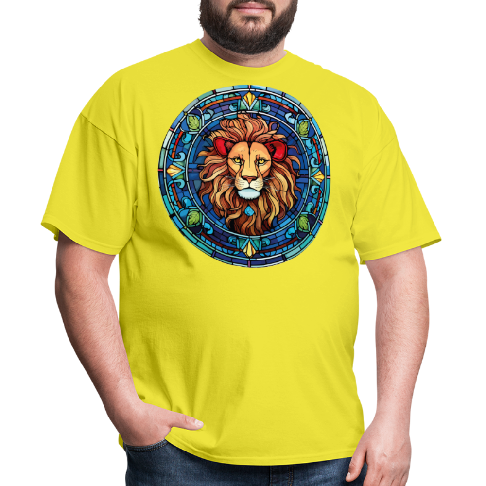 Men's Mosaic Leo Classic T-Shirt - yellow