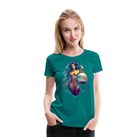 Thumbnail for Women’s Mythical Aquarius Premium T-Shirt - teal