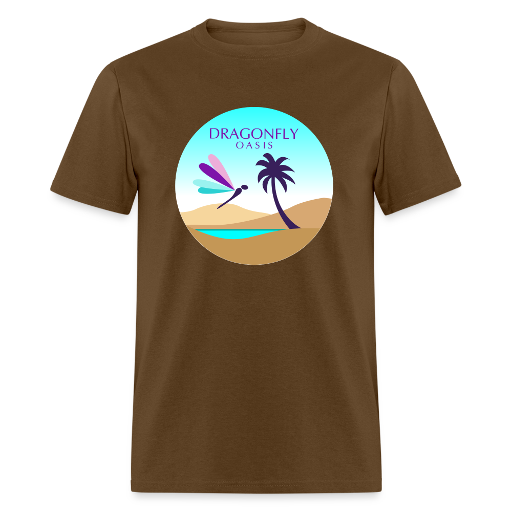 Men's Dragonfly 2nd Logo Classic T-Shirt - brown