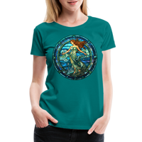 Thumbnail for Women’s Mosaic Aquarius Premium T-Shirt - teal