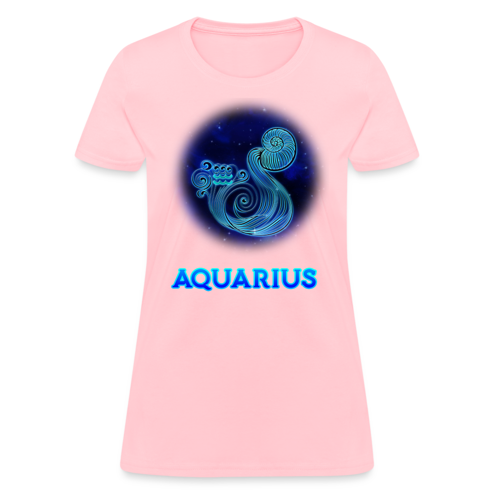 Women's Stellar Aquarius T-Shirt - pink