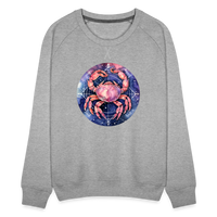 Thumbnail for Women’s Mythical Cancer Premium Sweatshirt - heather grey