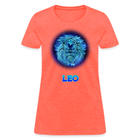 Thumbnail for Women's Stellar Leo T-Shirt - heather coral