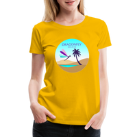 Thumbnail for Women's Dragonfly Oasis V.2 Premium T-Shirt - sun yellow