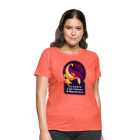 Thumbnail for Women's Glow Scorpio T-Shirt - heather coral