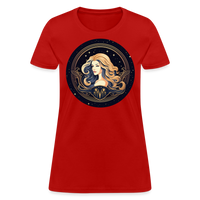 Thumbnail for Women's Mystic Virgo T-Shirt - red