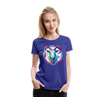 Thumbnail for Women’s Mythical Aries Premium T-Shirt - royal blue