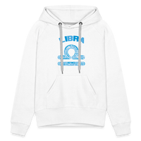 Thumbnail for Women's Power Words Libra Premium Hoodie - white