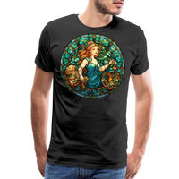 Thumbnail for Men's Mosaic Virgo Premium T-Shirt - black