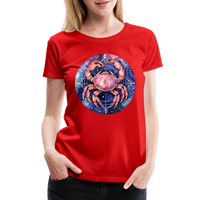 Thumbnail for Women’s Mythical Cancer Premium T-Shirt - red