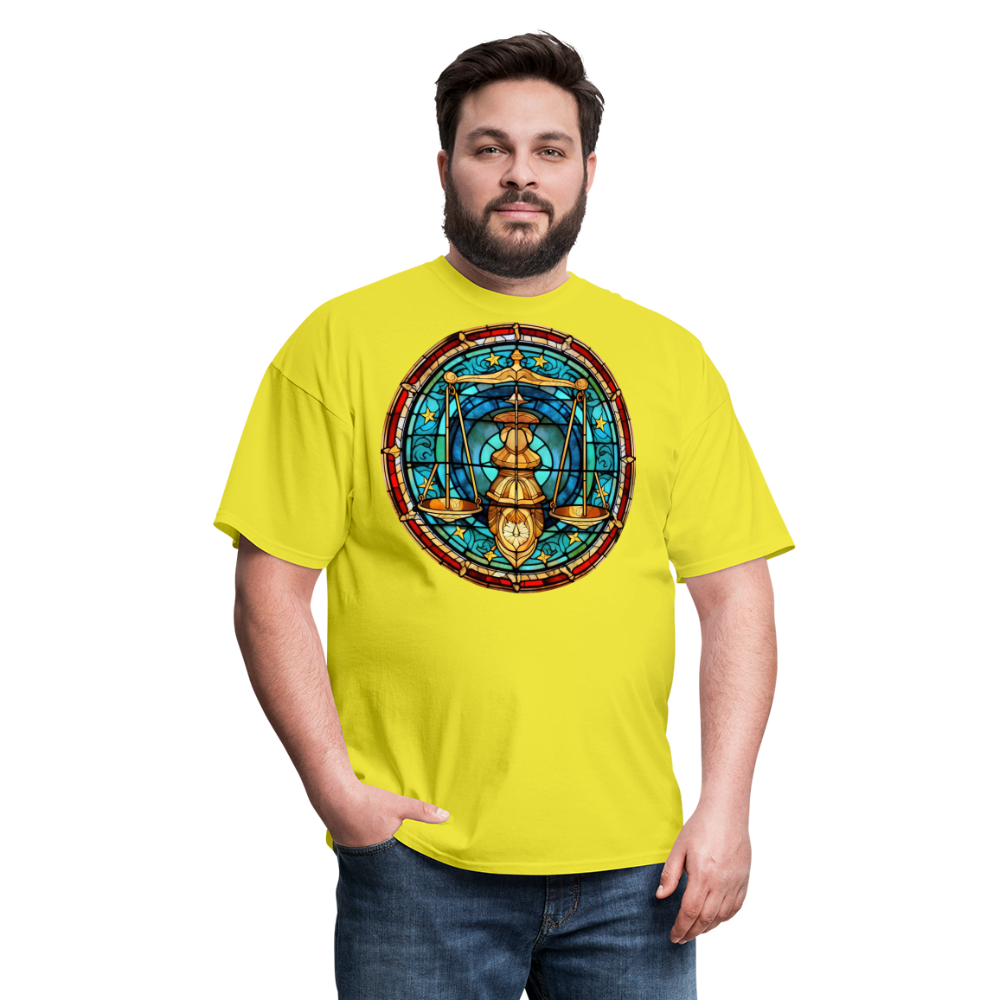 Men's Mosaic Libra Classic T-Shirt - yellow