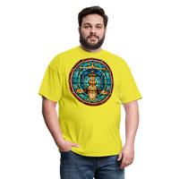 Thumbnail for Men's Mosaic Libra Classic T-Shirt - yellow