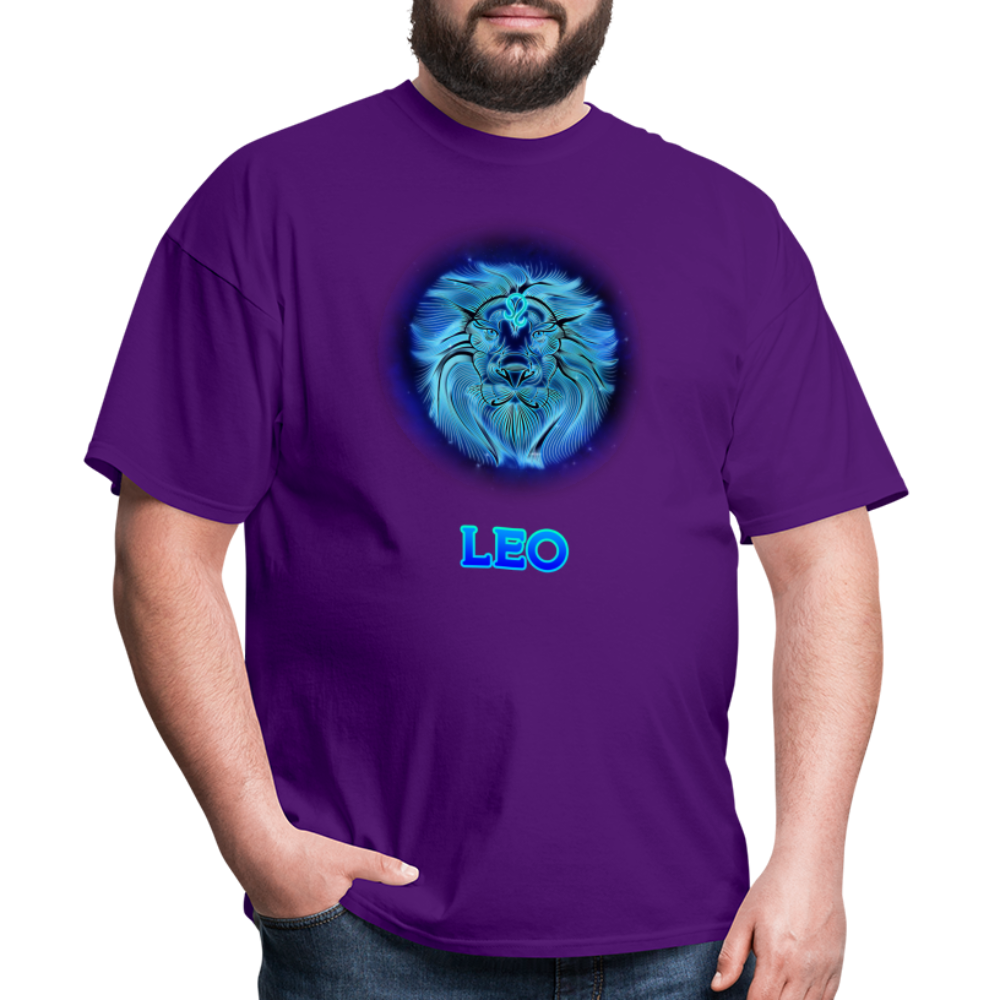 Men's Stellar Leo Classic T-Shirt - purple