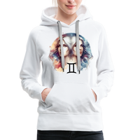 Thumbnail for Women’s Mythical Gemini Premium Hoodie - white