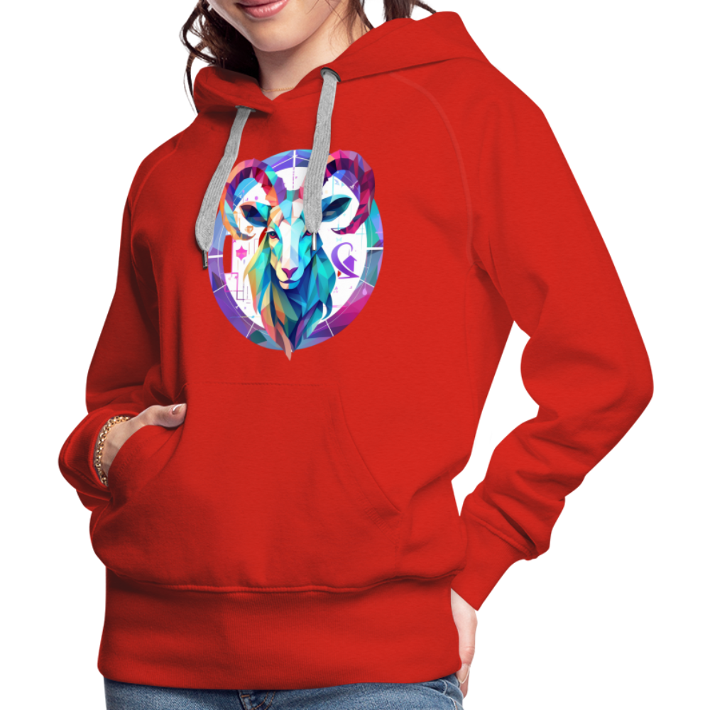 Women’s Mythical Aries Premium Hoodie - red