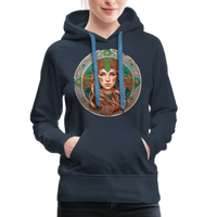 Thumbnail for Women’s Mythical Virgo Premium Hoodie - navy