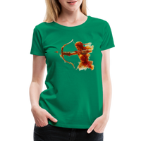 Thumbnail for Women’s Mythical Sagittarius Premium T-Shirt - kelly green