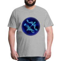 Thumbnail for Men's Sagittarius Premium T-Shirt - heather gray