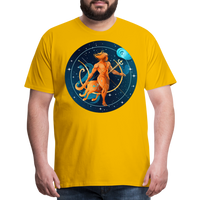 Thumbnail for Men's Mythical Sagittarius Premium T-Shirt - sun yellow