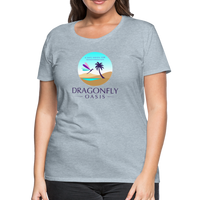 Thumbnail for Women's Dragonfly Oasis V.1 Premium T-Shirt - heather ice blue