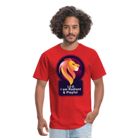 Thumbnail for Men's Glow Leo Classic T-Shirt - red