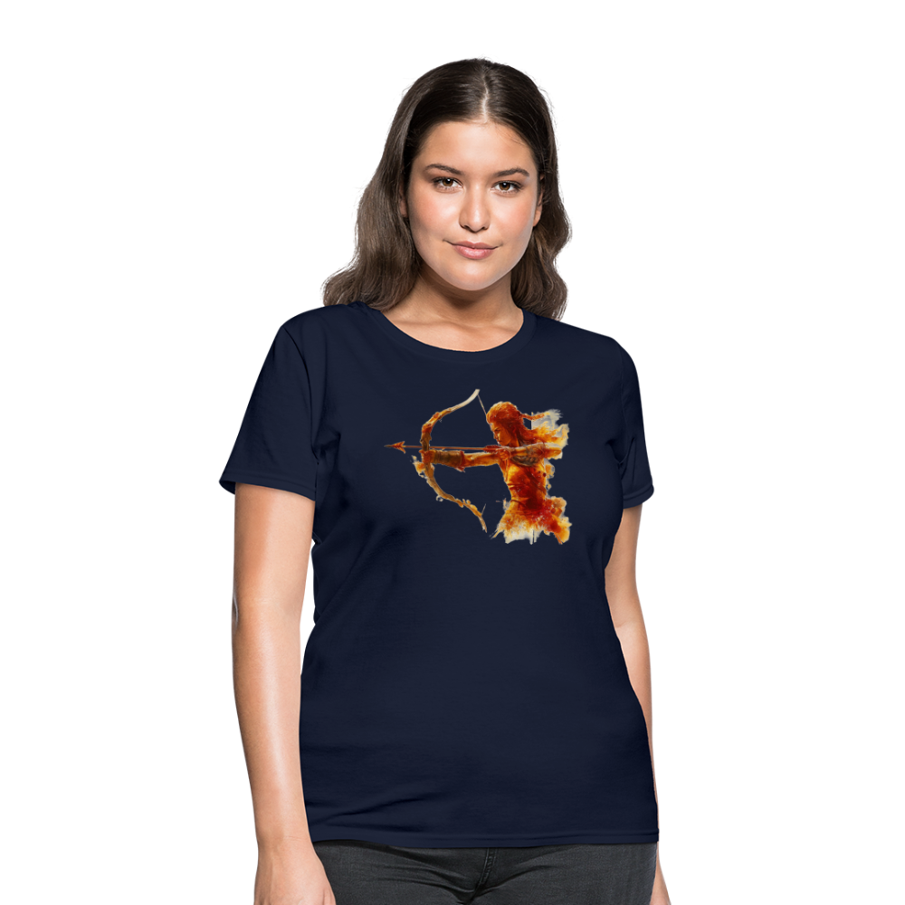 Women's Mythical Sagittarius T-Shirt - navy