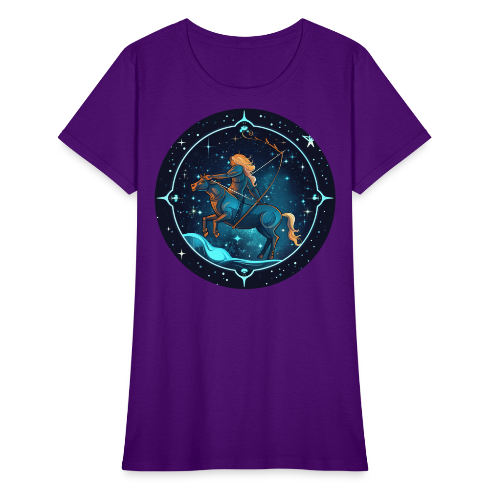 Women's Magic Sagittarius T-Shirt - purple