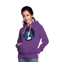 Thumbnail for Women’s Magic Virgo Premium Hoodie - purple 